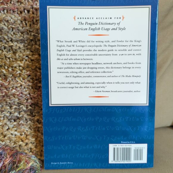 The Penguin Dictionary of American English Usage and Style - Paperback pub. 2000 - Picture 2 of 4